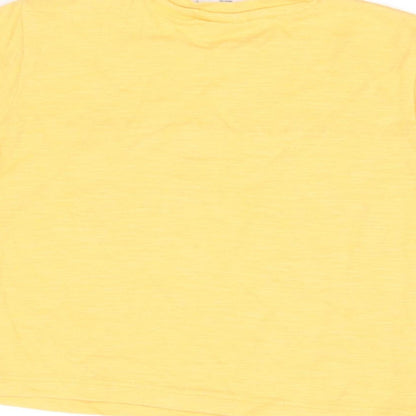 Zara  Yellow   Basic T-Shirt Size 6-9 Months