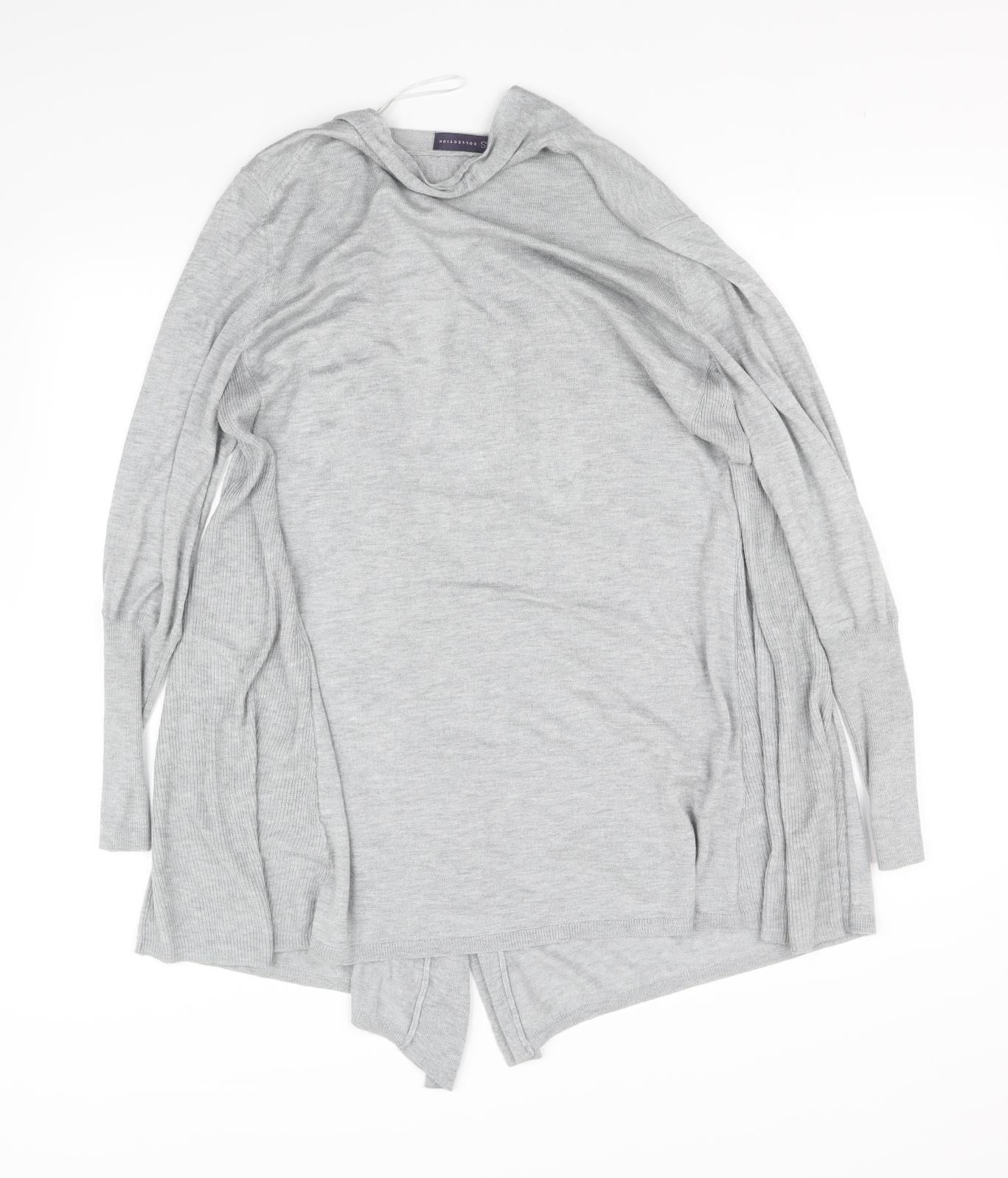 m&s Womens Grey   Cardigan Jumper Size 12