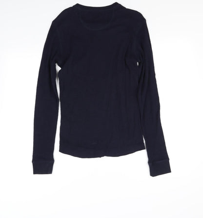 Womens UK Size XS NEXT Blue Basic Blouse
