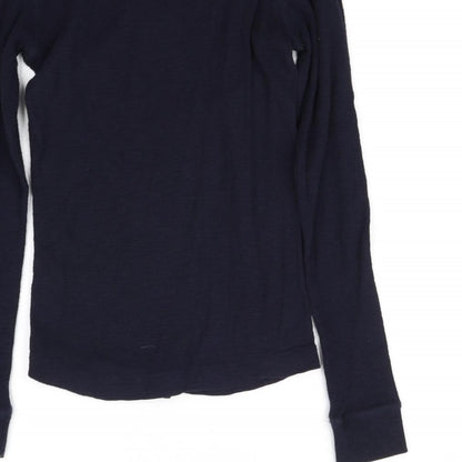 Womens UK Size XS NEXT Blue Basic Blouse