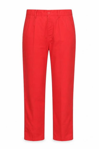 Womens UK Size 32 in Dunlop Regular Fit  Red Trousers