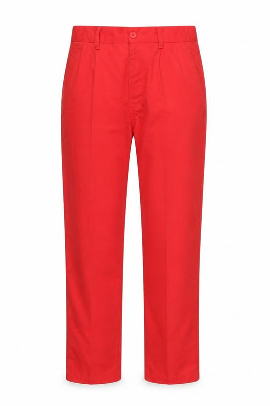 Womens UK Size 32 in Dunlop Regular Fit  Red Trousers