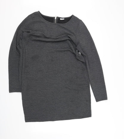Jaqueline deYong Womens Grey   Fit & Flare  Size 12