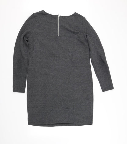 Jaqueline deYong Womens Grey   Fit & Flare  Size 12