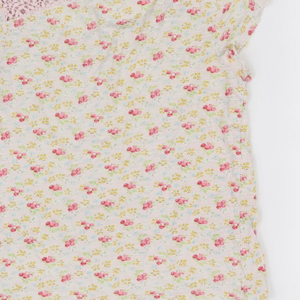 Next Girls White   Basic T-Shirt Size 11 Years