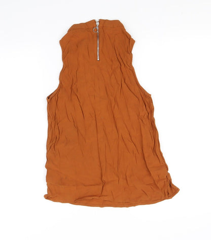 New Look Womens Orange   Fit & Flare  Size 10