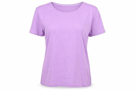 Bonmarché Womens Purple Basic T-Shirt Size M