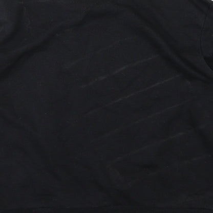 Mens UK Size XL Cedar Wood State Black Pullover Sweatshirt
