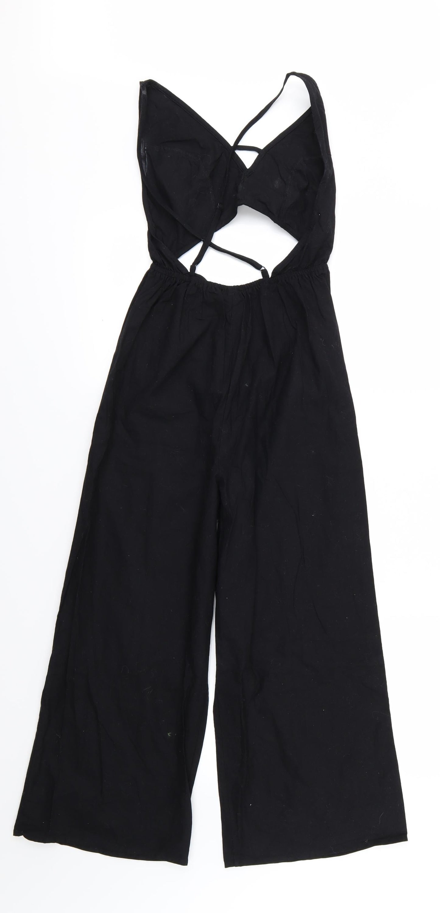 Womens UK Size 4 ASOS One-Piece Black Jumpsuit