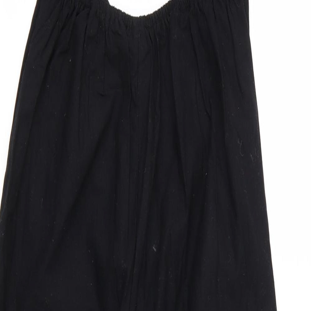 Womens UK Size 4 ASOS One-Piece Black Jumpsuit