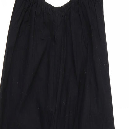 Womens UK Size 4 ASOS One-Piece Black Jumpsuit
