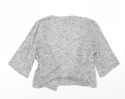 Atmosphere Womens Grey  Knit Cardigan Jumper Size 10
