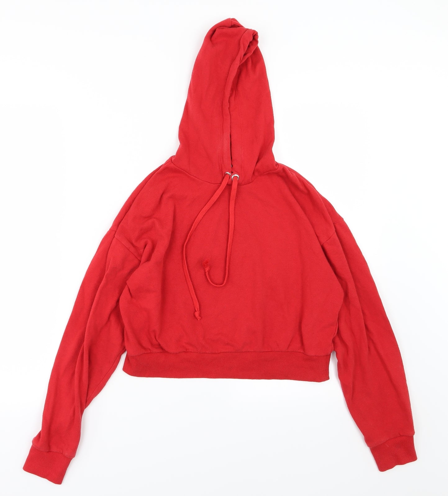 Womens UK Size XS Divided by H&M Red Pullover Hoodie