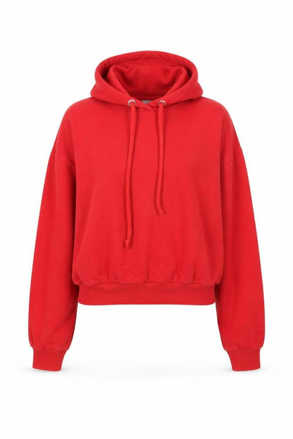 Womens UK Size XS Divided by H&M Red Pullover Hoodie