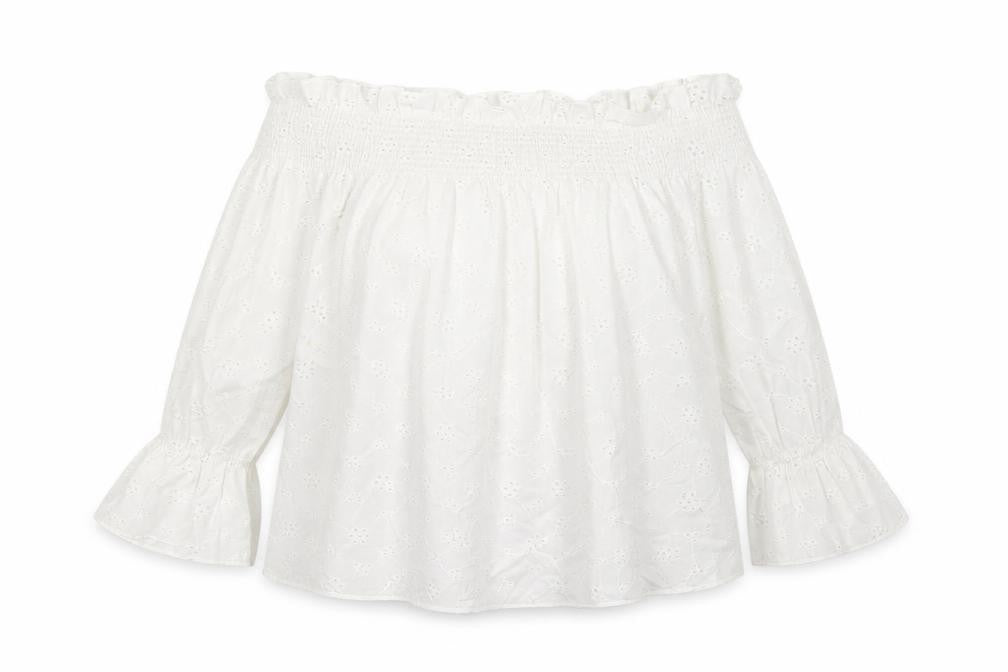 Womens UK Size 8 Select White Basic Blouse