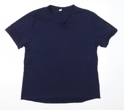 Preworn Mens Blue    T-Shirt Size L