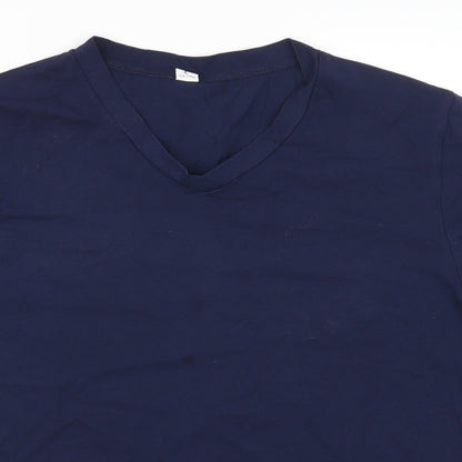 Preworn Mens Blue    T-Shirt Size L