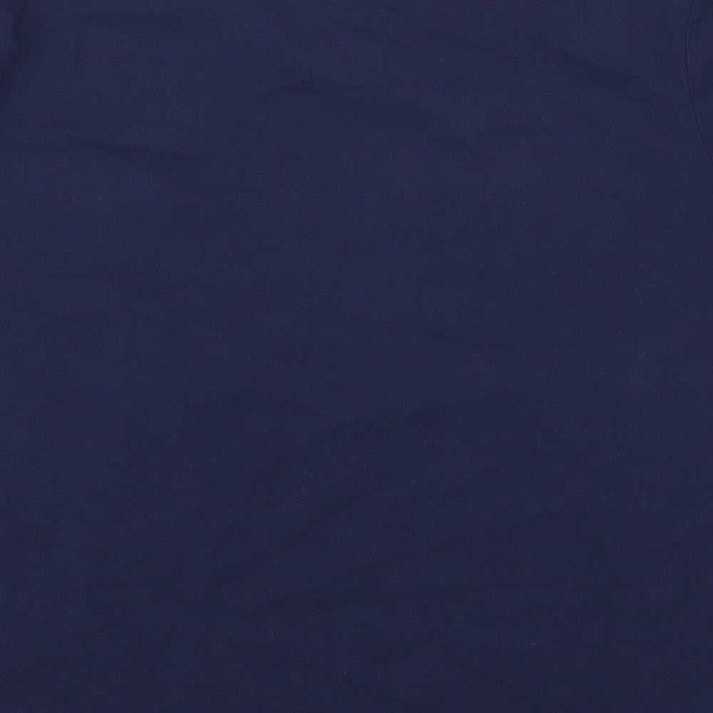 Preworn Mens Blue    T-Shirt Size L