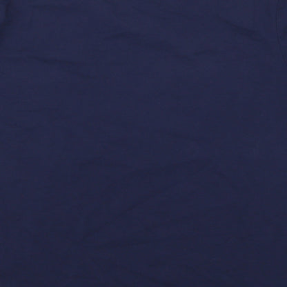 Preworn Mens Blue    T-Shirt Size L