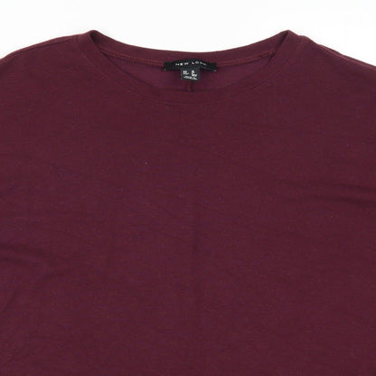 New Look Womens Purple   Pullover Jumper Size 10  - Plum