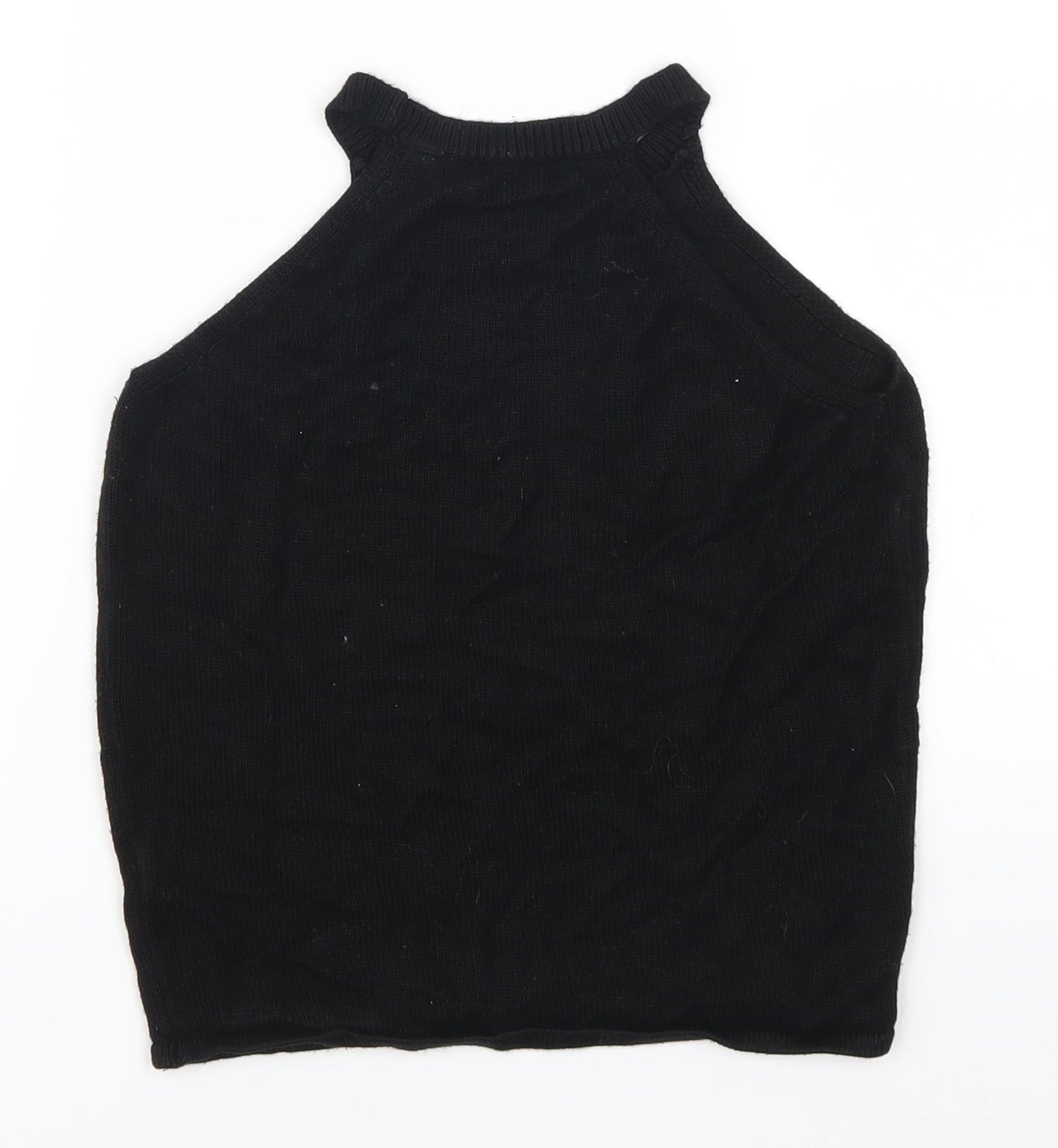 Womens UK Size 6 Atmosphere Black Basic Tank