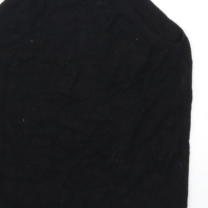 Womens UK Size 6 Atmosphere Black Basic Tank