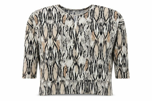 Womens UK Size L Preworn Beige  T-Shirt