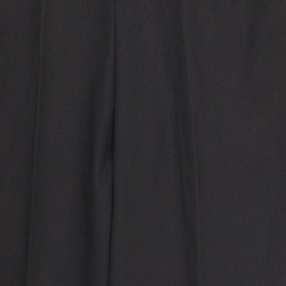 Womens UK Size 12 Papaya Regular Fit  Black Trousers