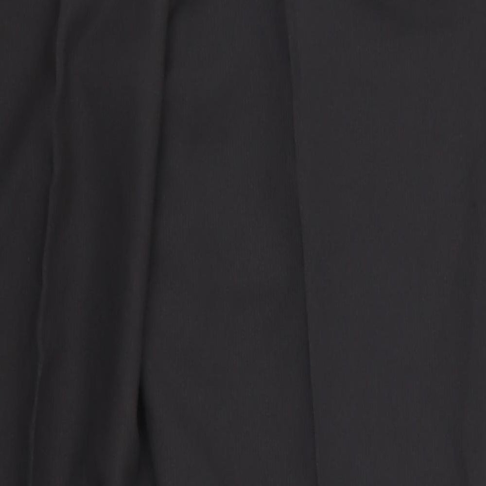 Womens UK Size 12 Papaya Regular Fit  Black Trousers