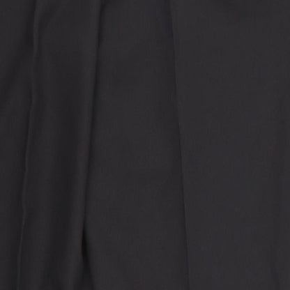 Womens UK Size 12 Papaya Regular Fit  Black Trousers