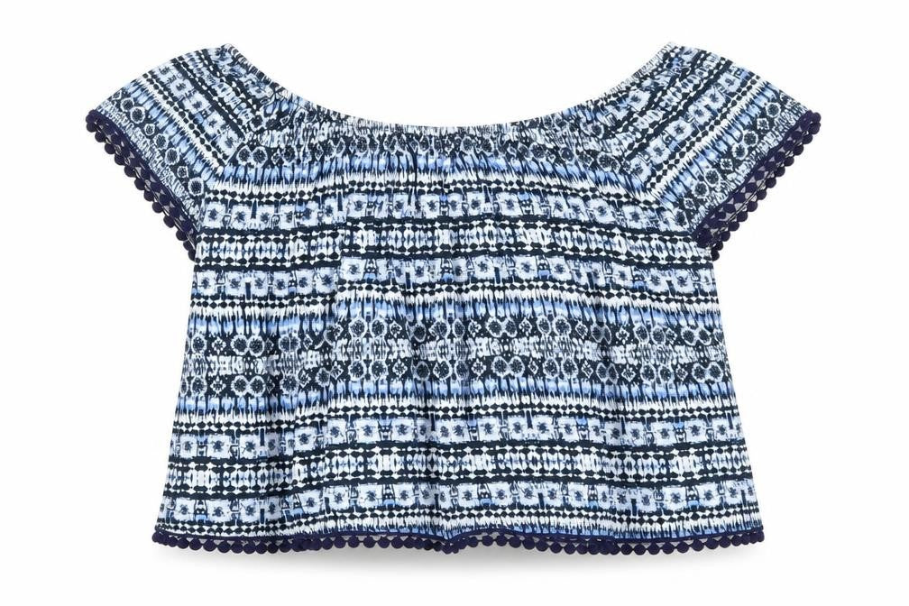 Womens UK Size 12 Atmosphere Blue Basic T-Shirt