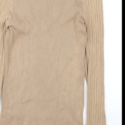 New Look Womens Beige   Pullover Jumper Size 14