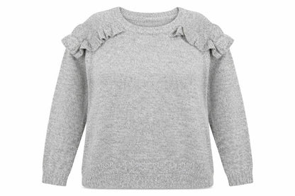 Papaya Womens Grey   Pullover Jumper Size M