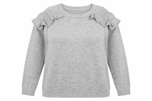 Papaya Womens Grey   Pullover Jumper Size M