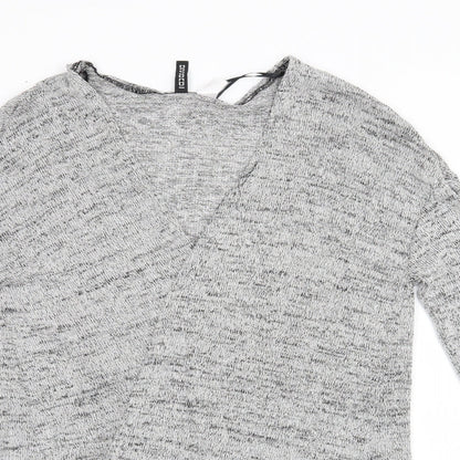 H&M Womens Grey   Cardigan Jumper Size S