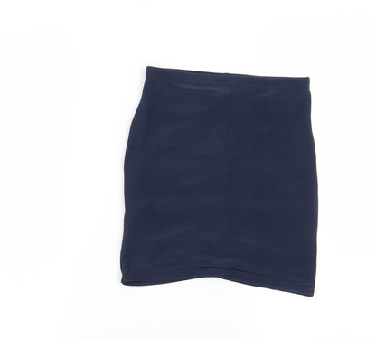 Missguided Womens Blue   Mini Skirt Size 6