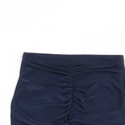 Missguided Womens Blue   Mini Skirt Size 6