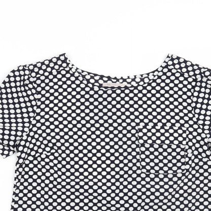 Womens UK Size XS Gap Blue Basic Blouse