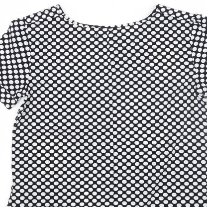 Womens UK Size XS Gap Blue Basic Blouse