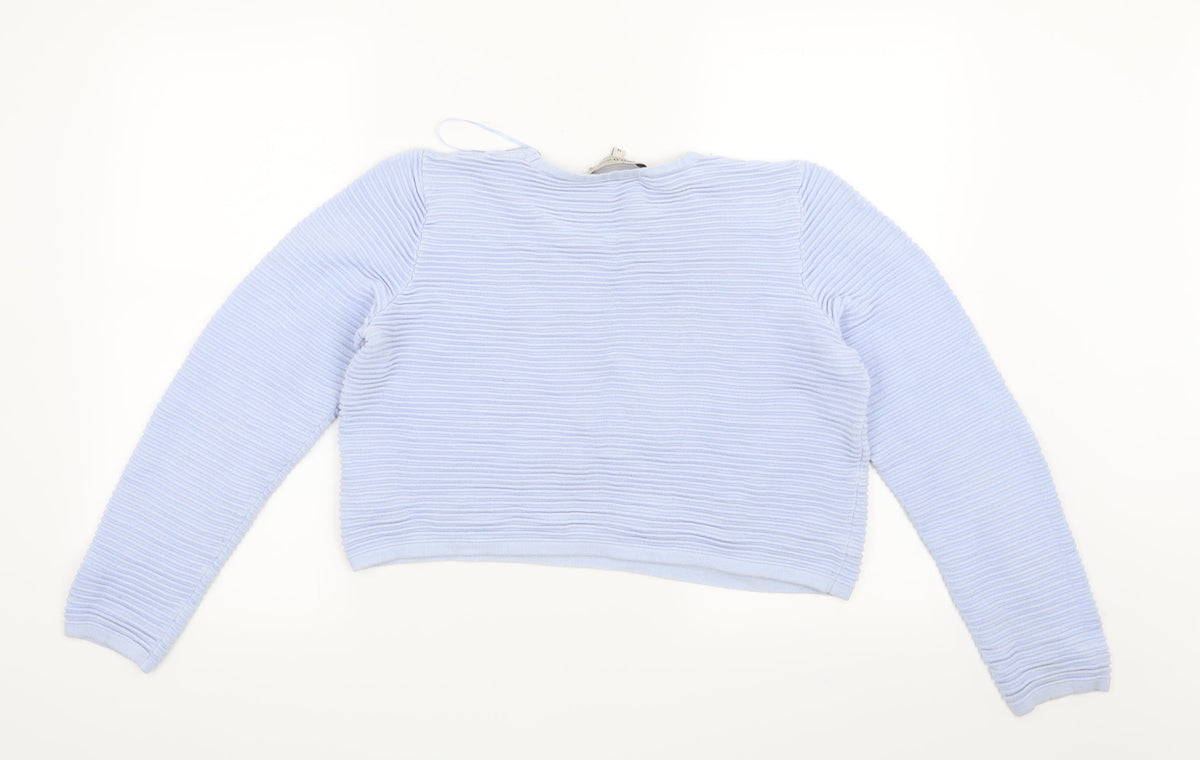 Marks & Spencer Womens Blue   Pullover Jumper Size 14