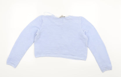 Marks & Spencer Womens Blue   Pullover Jumper Size 14