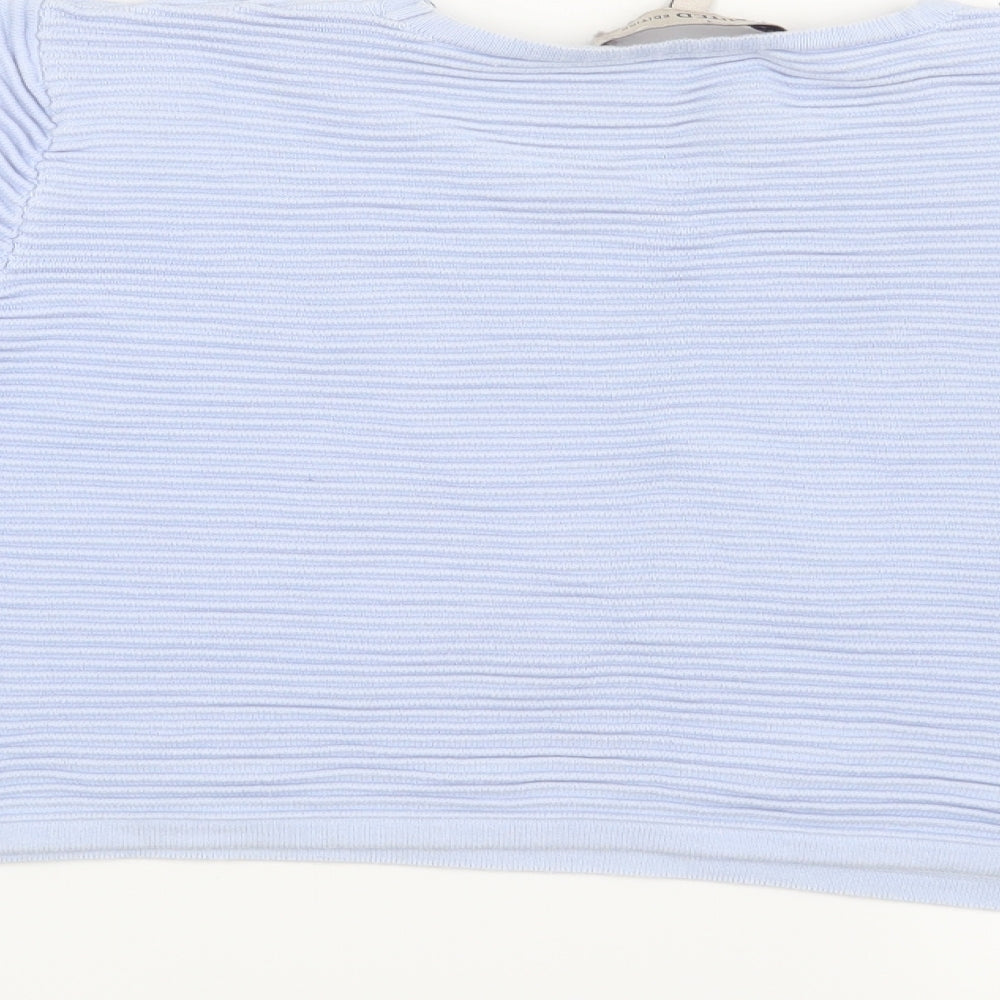 Marks & Spencer Womens Blue   Pullover Jumper Size 14