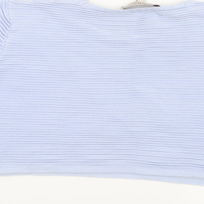 Marks & Spencer Womens Blue   Pullover Jumper Size 14