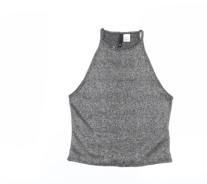 Womens UK Size S H&M Grey  Blouse
