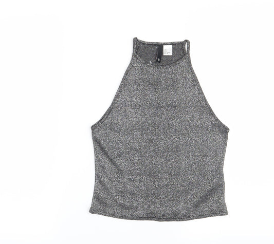 Womens UK Size S H&M Grey  Blouse