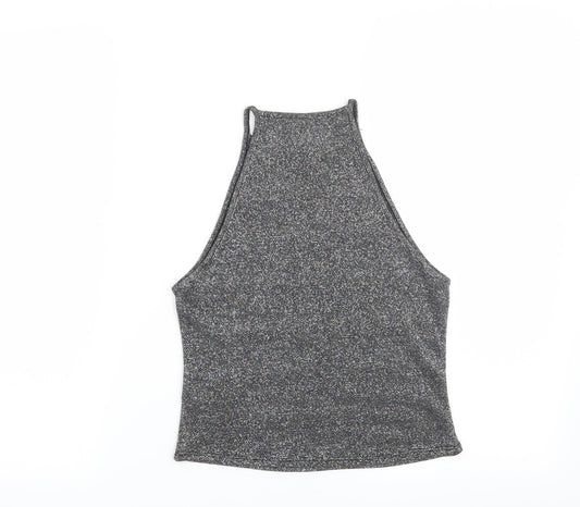 Womens UK Size S H&M Grey  Blouse