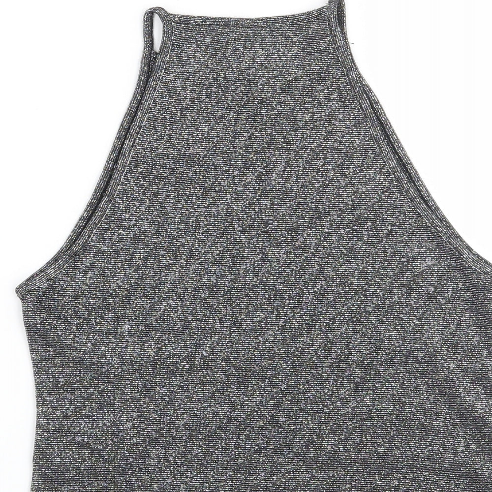 Womens UK Size S H&M Grey  Blouse