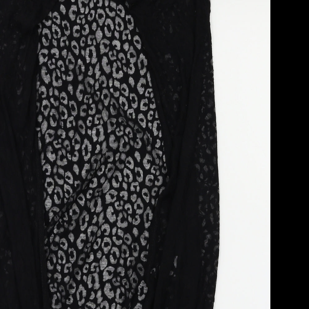 Dorothy Perkins Womens Black   Cardigan Jumper Size 8