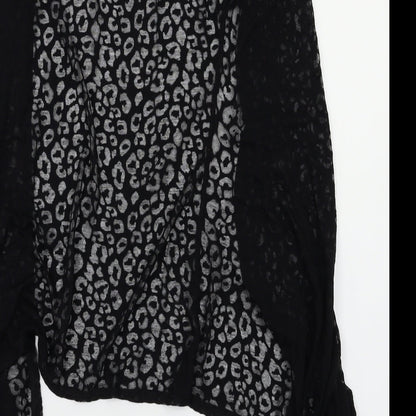 Dorothy Perkins Womens Black   Cardigan Jumper Size 8