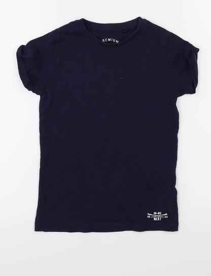 Next Boys Blue   Basic T-Shirt Size 6 Years